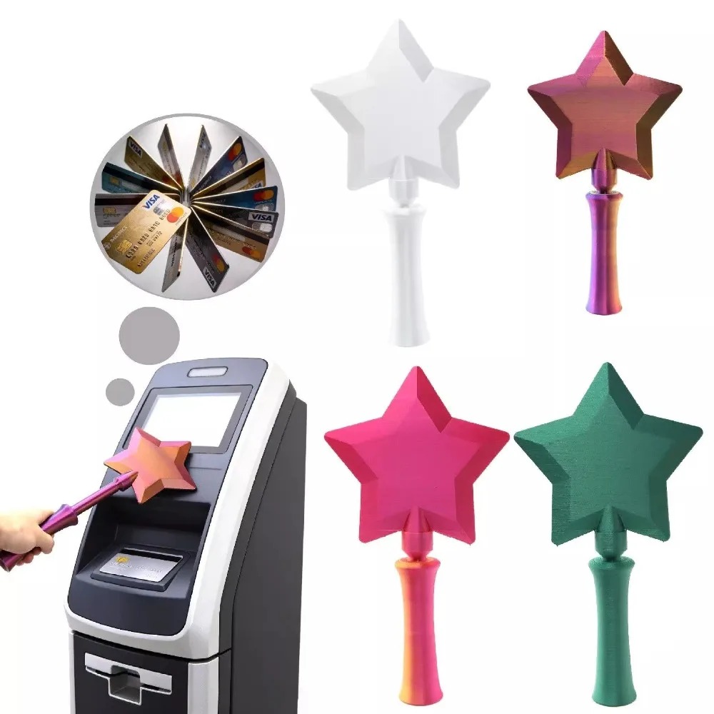 3D Printed Star Wand Card Hold – Home Office Pay recenzja i cena