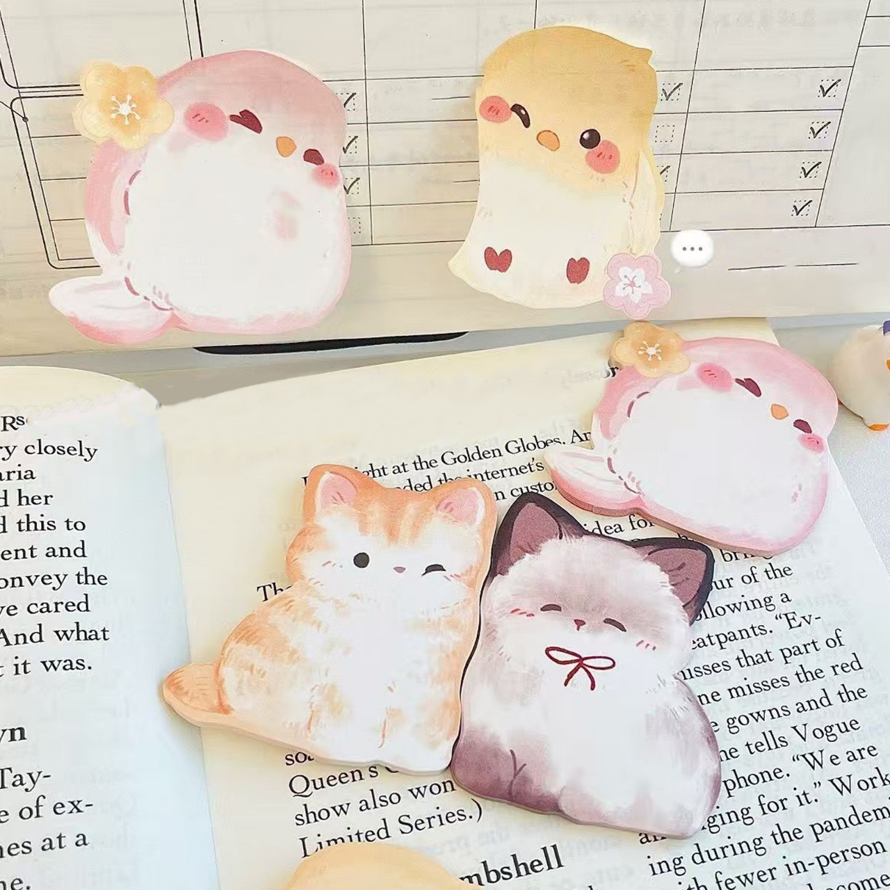20 Sheets Cute Cartoon Animal  – Sticky Note Dispenser recenzja i cena