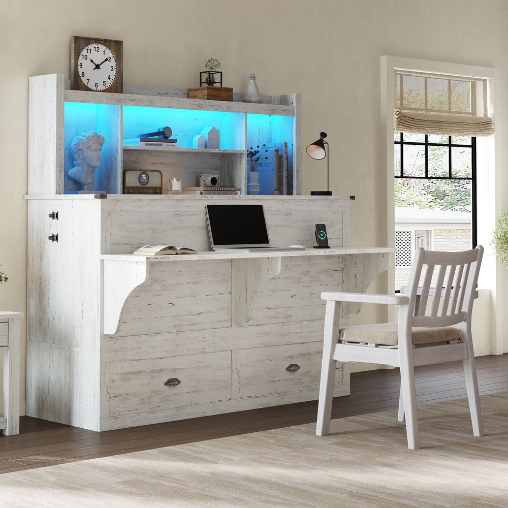 Murphy Wall Bed with Charging  – Desk Charging Station recenzja i cena