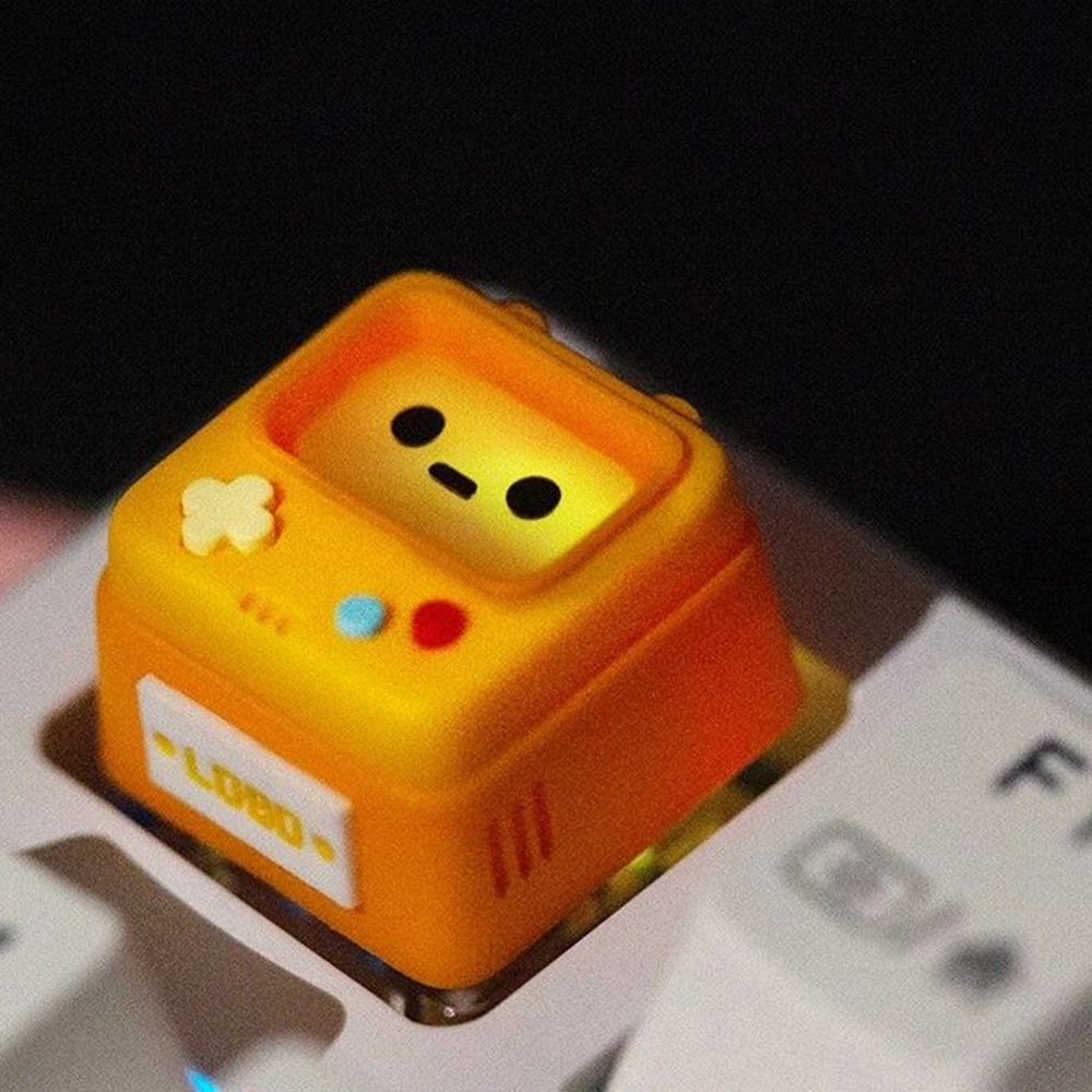 Cute Retro Game Theme Keycaps  – Keyboard Tray Under Desk recenzja i cena