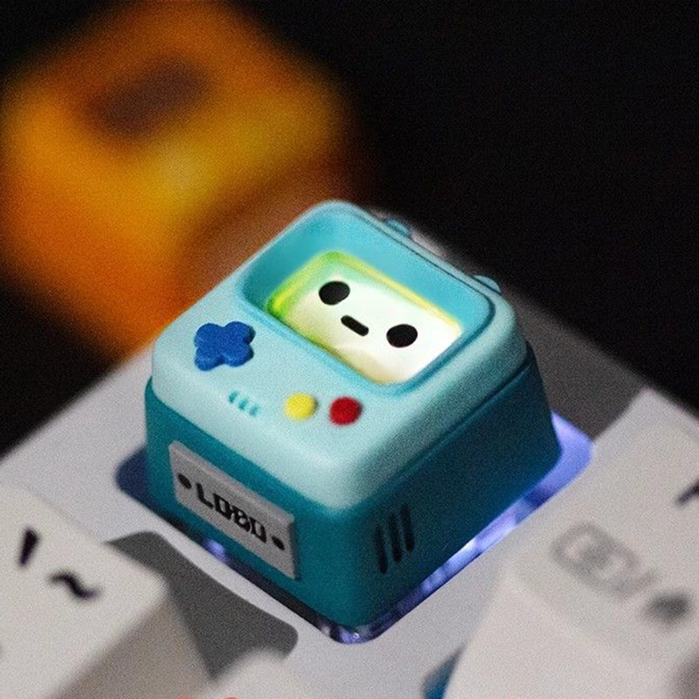 Cute Retro Game Theme Keycaps  – Keyboard Tray Under Desk recenzja i cena
