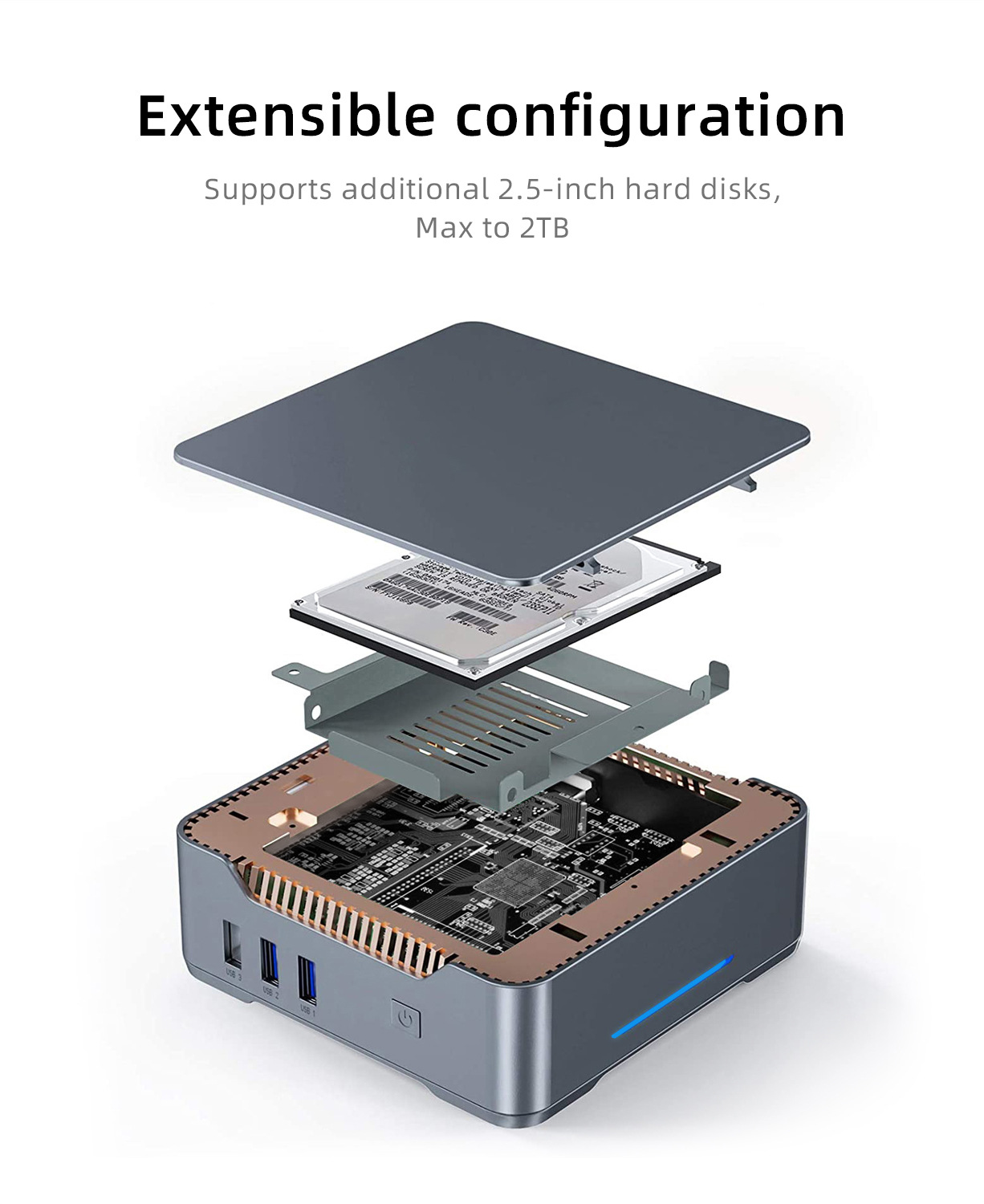 GK3V Pro mini pc Intel N5105 R – Home Office Windows 11 recenzja i cena
