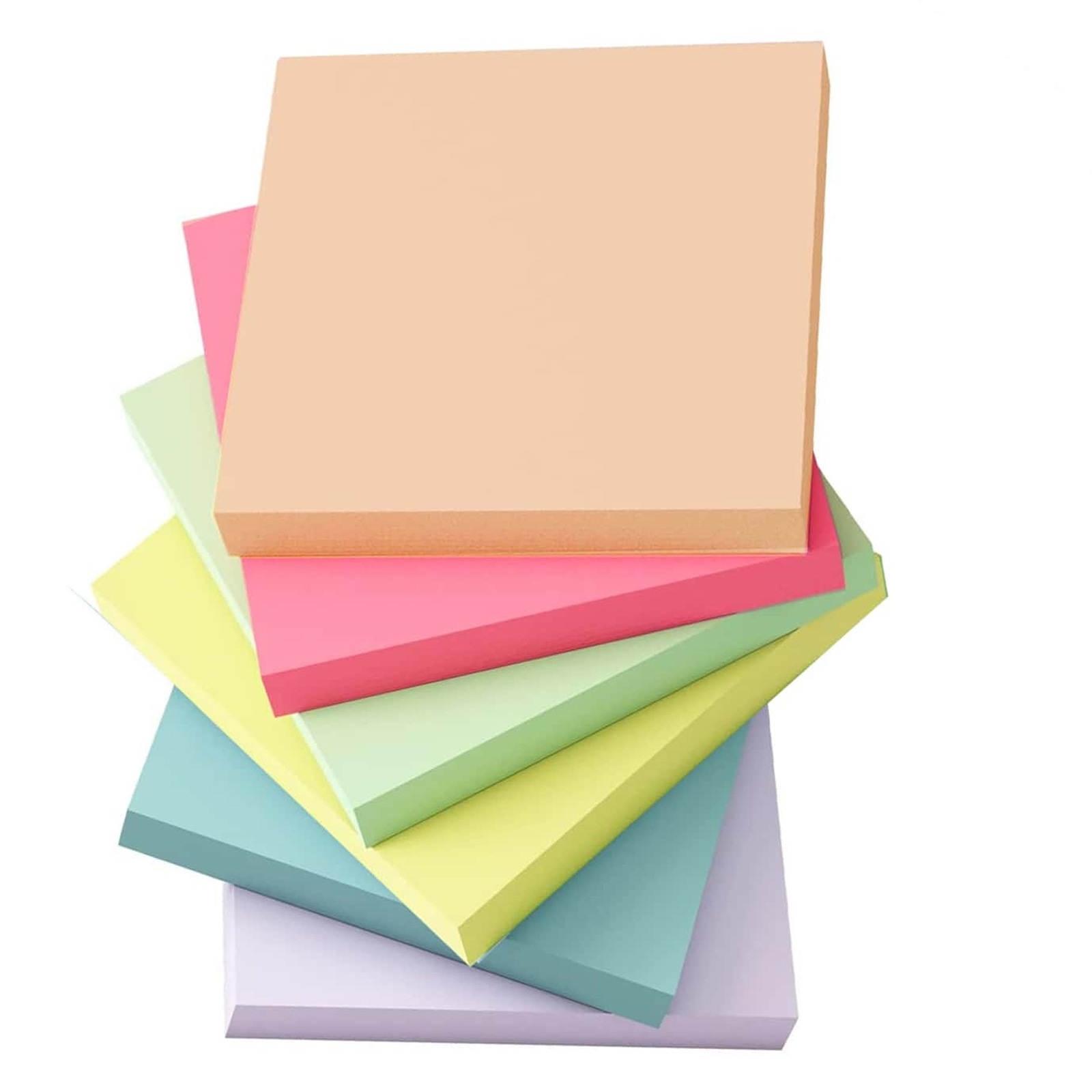 6 Pcs Fluorescent color 3*3inc – Sticky Note Dispenser recenzja i cena