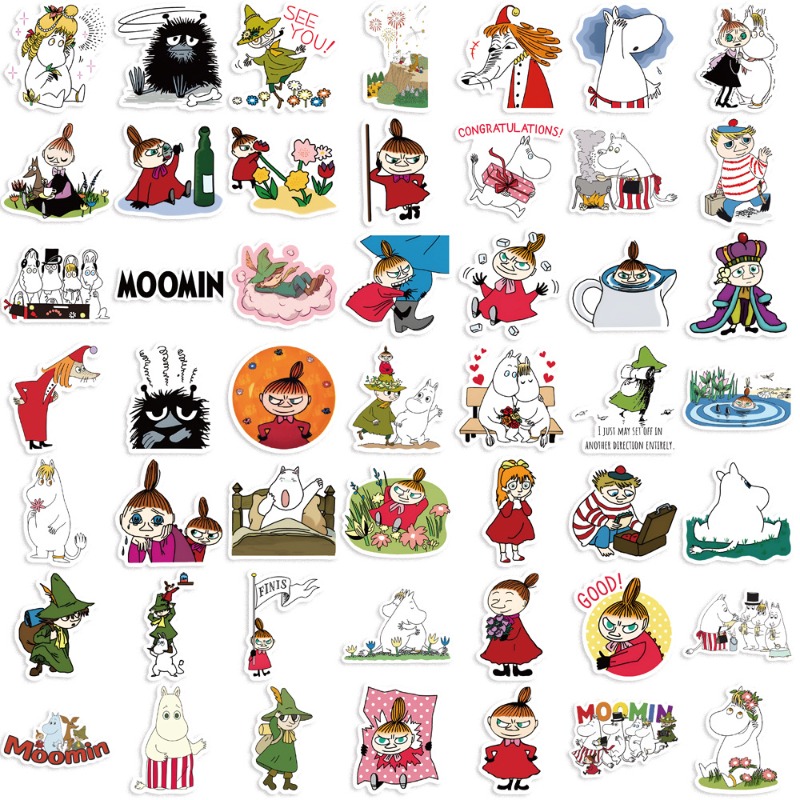 New Moomin Valley 50PCS Sticke – Home Office Kit recenzja i cena