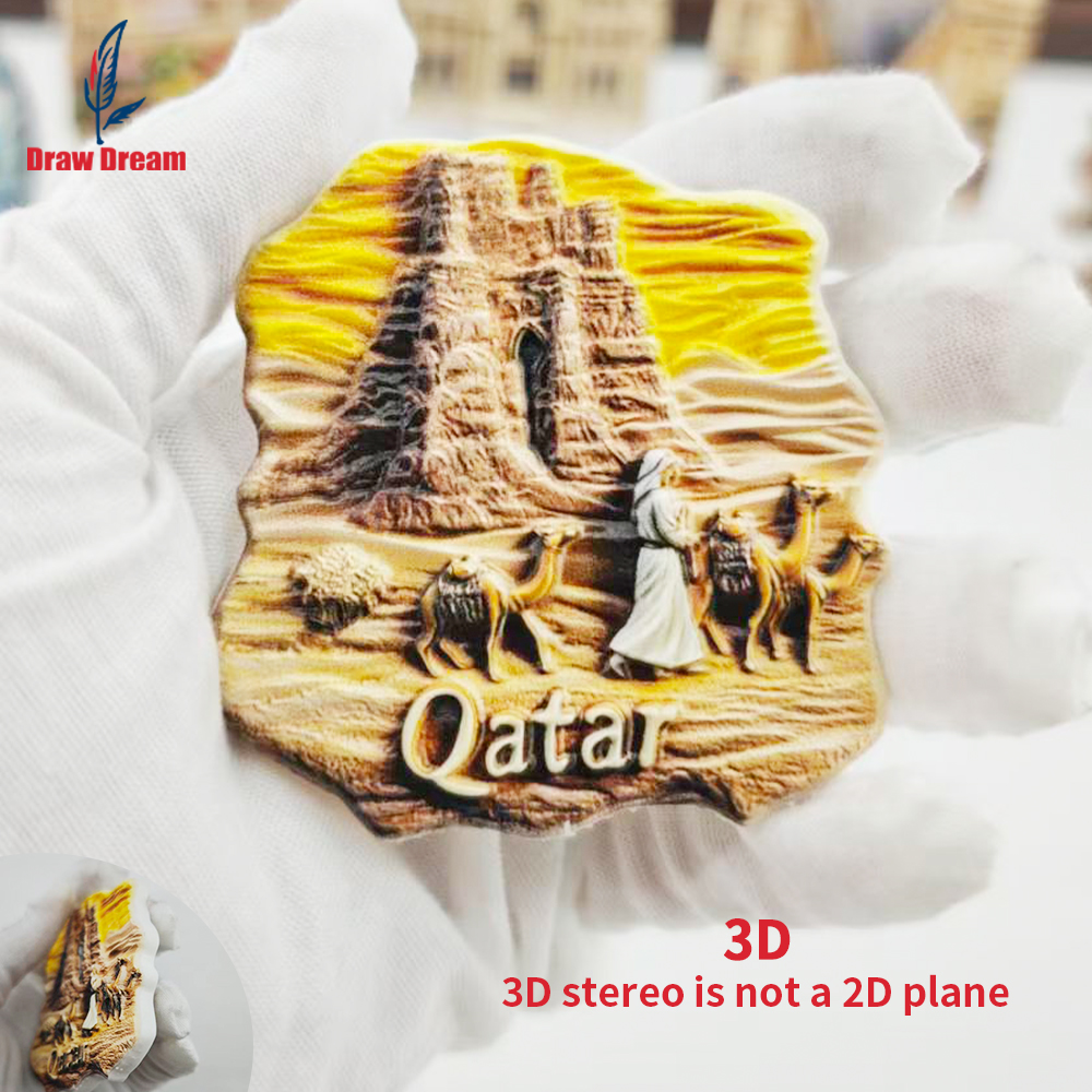 1Pc Qatar Refrigerator Magnet  – Home Office Qatar recenzja i cena