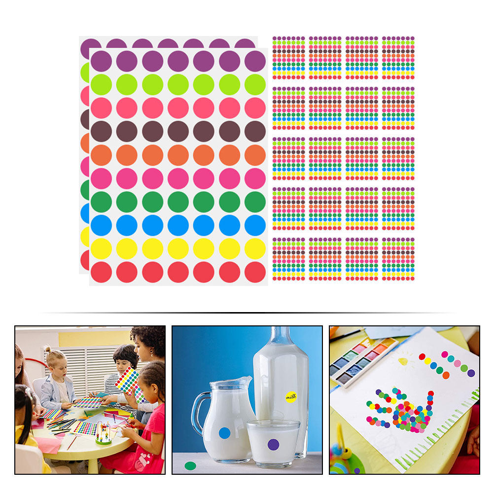 1400Pcs Removable Color Coding – Home Office Organization recenzja i cena